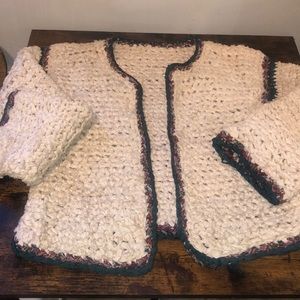 Vintag Crochet Winter sweater!!!